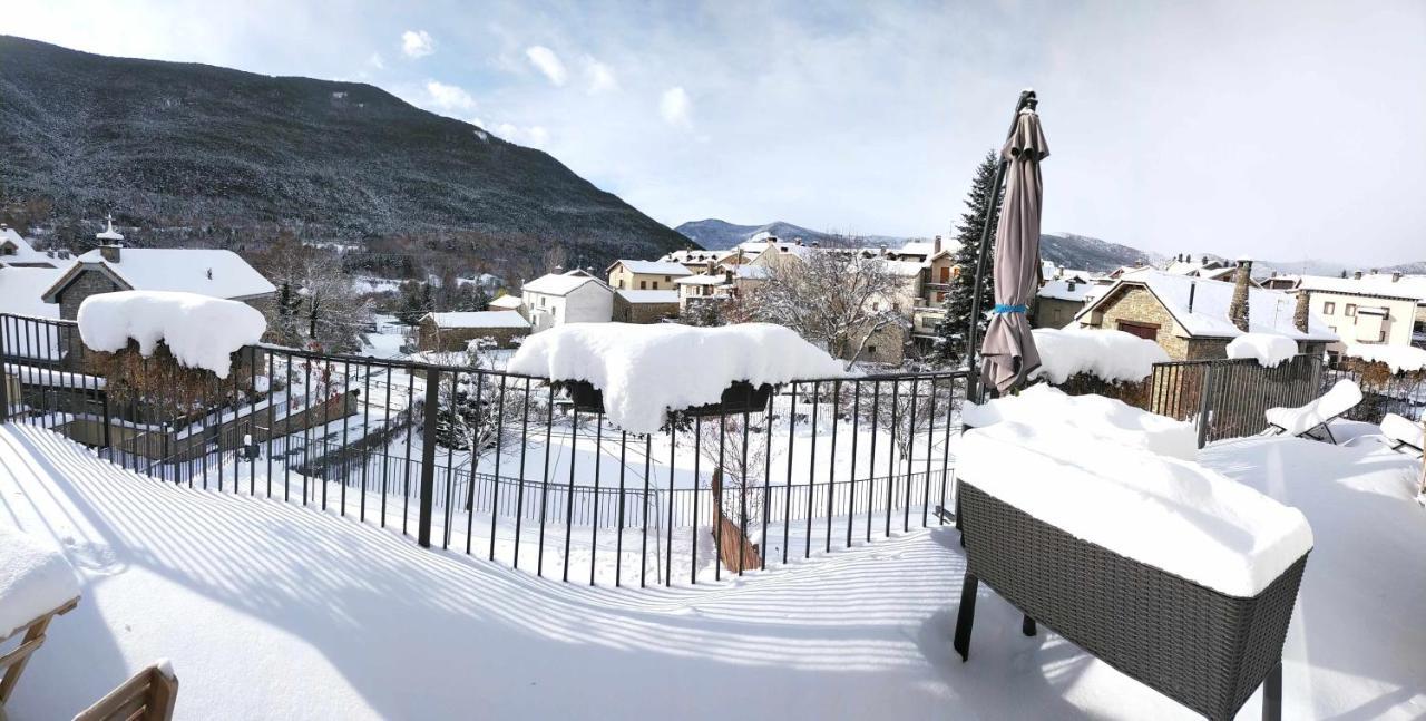 Casa Cotefablo Aloj Sorrosal Gavin Biescas Lejlighed Eksteriør billede